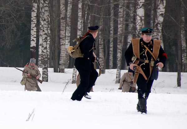 Гражданская война - реконструкция в Гатчине