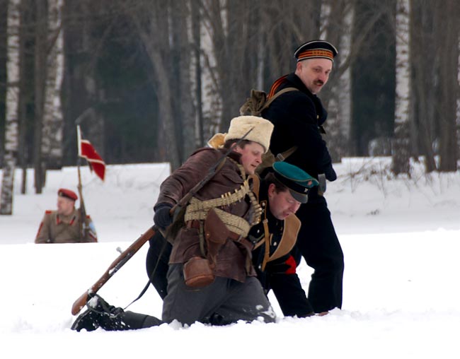 Гражданская война - реконструкция в Гатчине