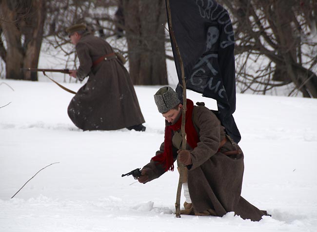 Гражданская война - реконструкция в Гатчине