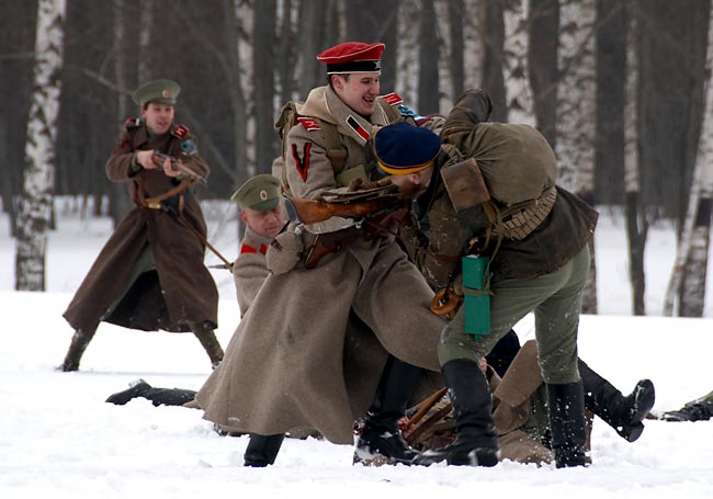 Гражданская война - реконструкция в Гатчине