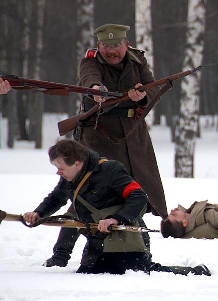 Гражданская война - реконструкция в Гатчине