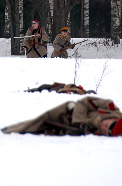 Гражданская война - реконструкция в Гатчине