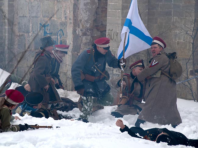 Гражданская война - реконструкция в Гатчине
