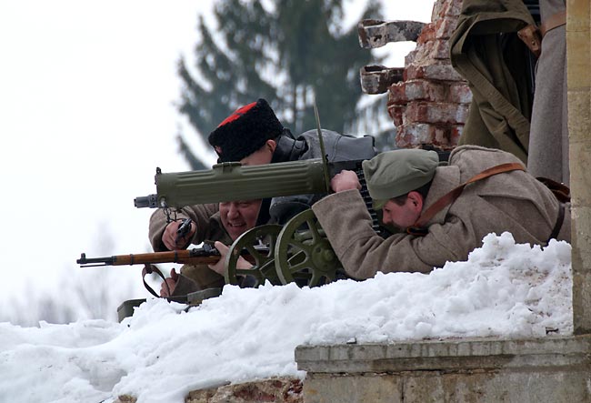 Гражданская война - реконструкция в Гатчине
