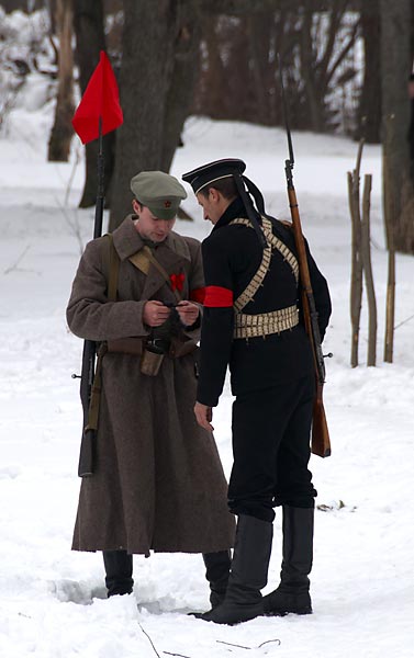Гражданская война - реконструкция в Гатчине
