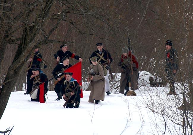 Гражданская война - реконструкция в Гатчине