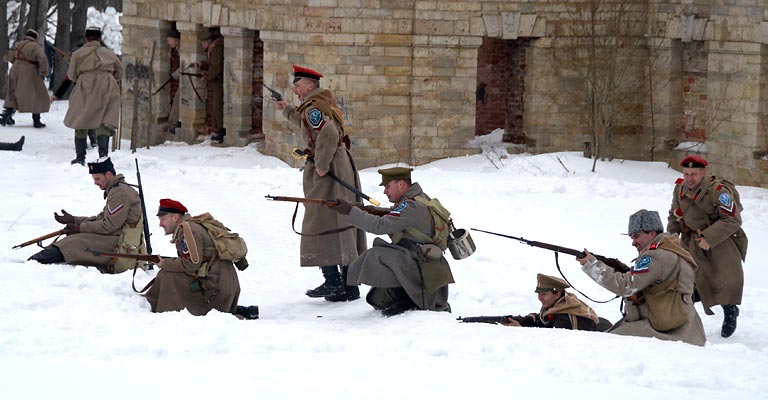 Гражданская война - реконструкция в Гатчине