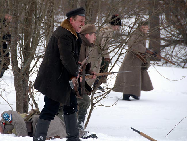 Гражданская война - реконструкция в Гатчине