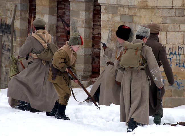 Гражданская война - реконструкция в Гатчине