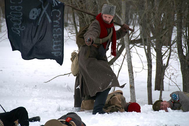 Гражданская война - реконструкция в Гатчине