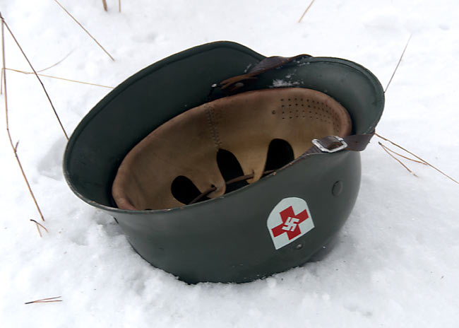 Реконсрукция боя на невском пятачке