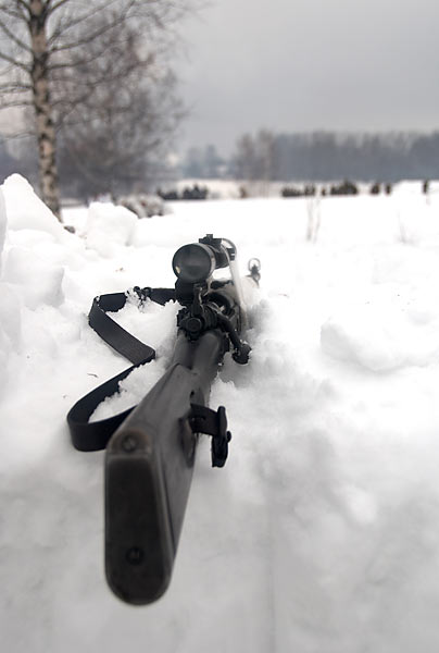 Реконсрукция боя на невском пятачке