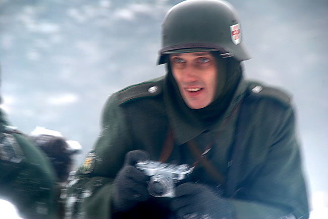 Реконсрукция боя на невском пятачке