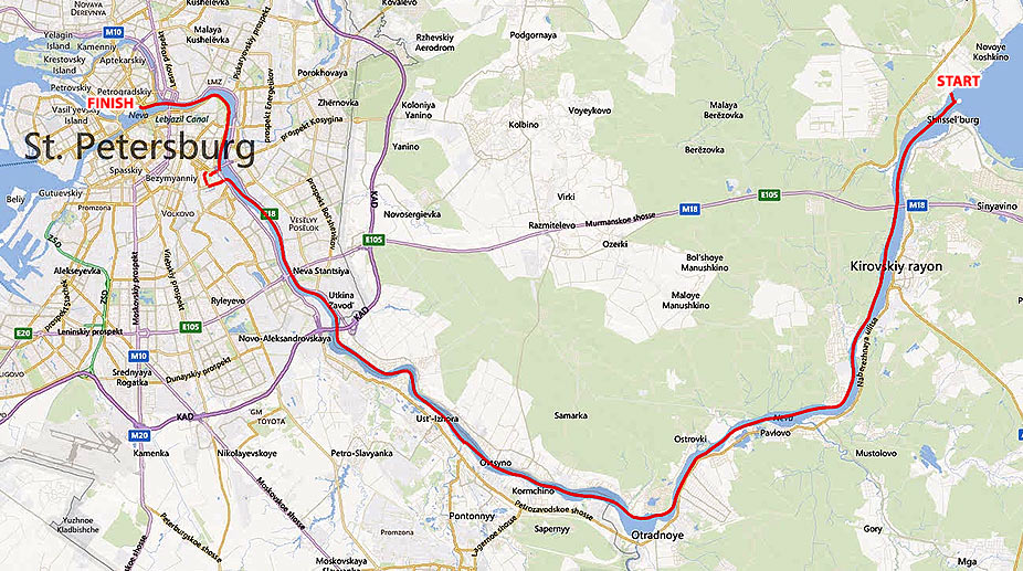 Петровский гребной марафон