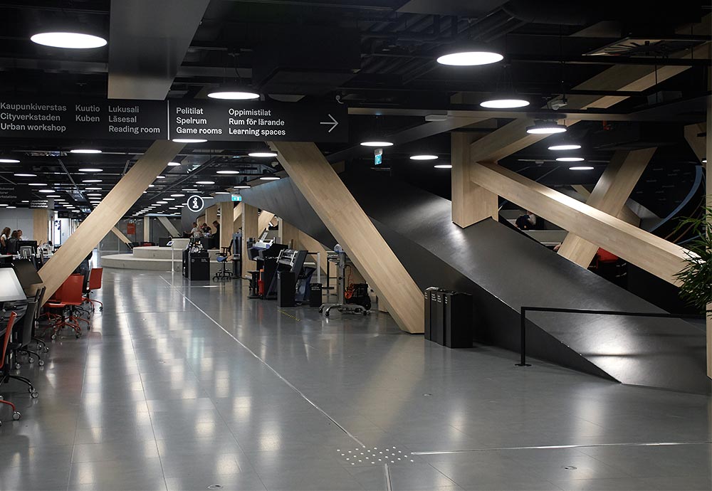 Oodi - Центральная библиотека Хельсинки