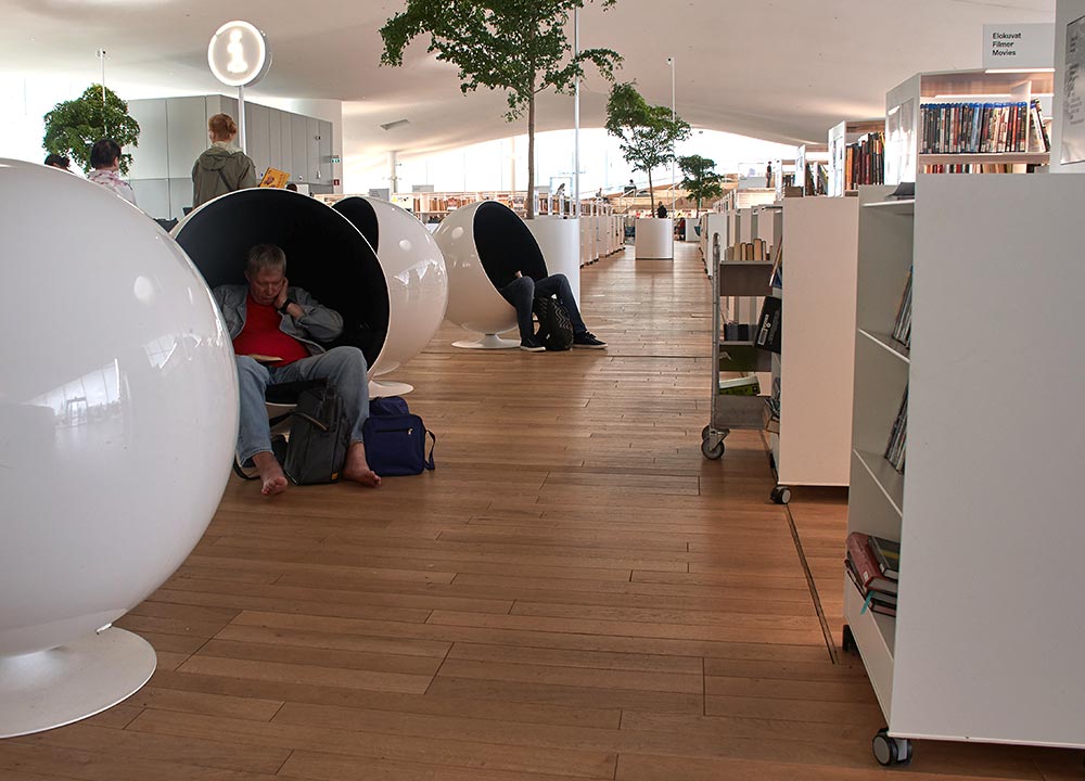 Oodi - Центральная библиотека Хельсинки