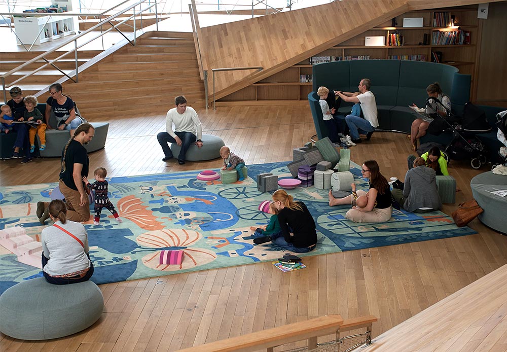 Oodi - Центральная библиотека Хельсинки