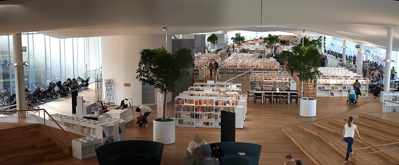 Oodi - Центральная библиотека Хельсинки