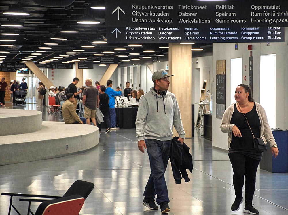 Oodi - Центральная библиотека Хельсинки