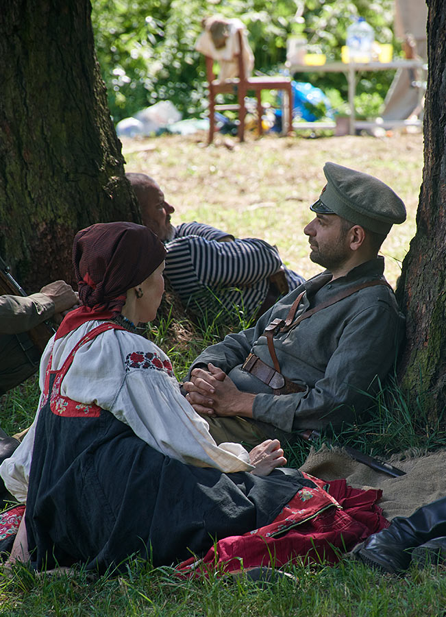 Приютино - Гражданская Война