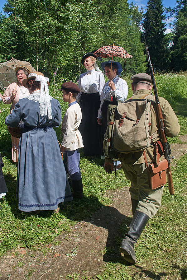 Приютино - Гражданская Война