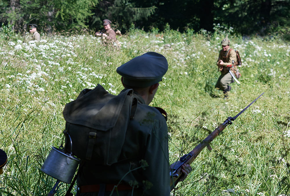 Приютино - Гражданская Война