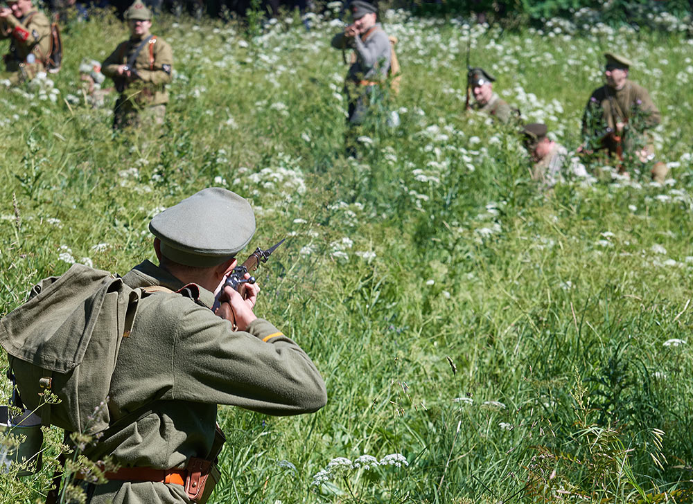 Приютино - Гражданская Война