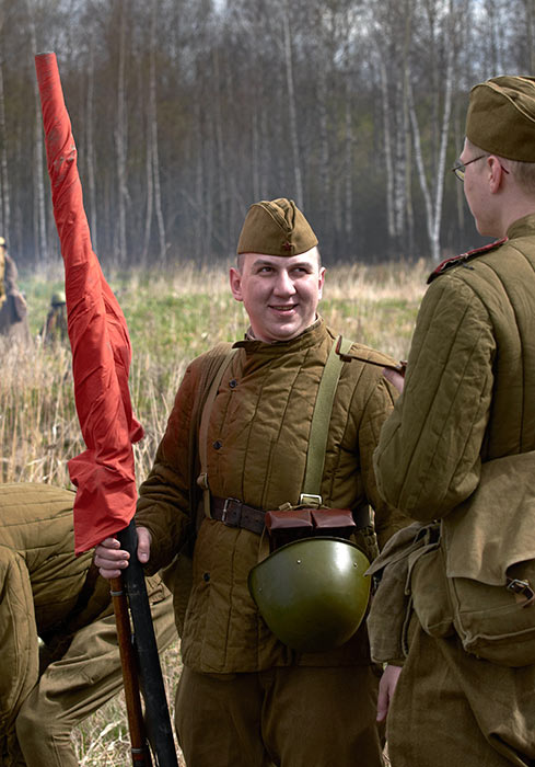 На Зееловских высотах в 1945 году