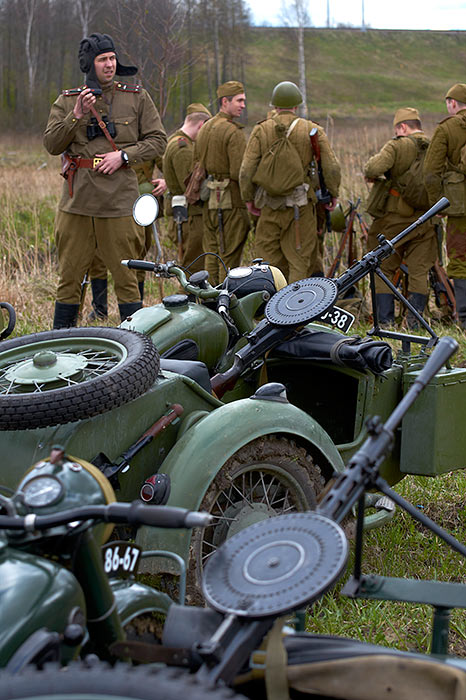 На Зееловских высотах в 1945 году