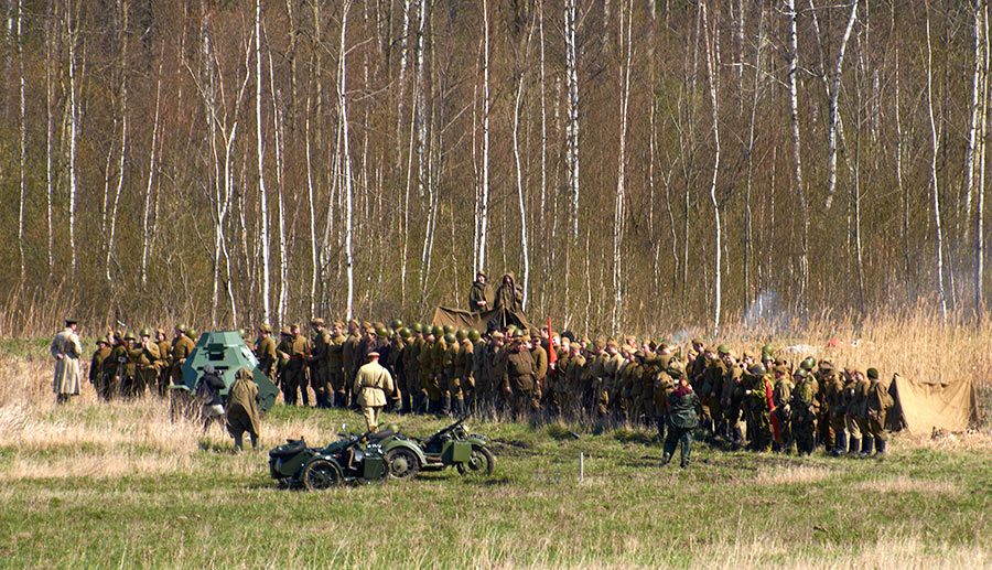 На Зееловских высотах в 1945 году