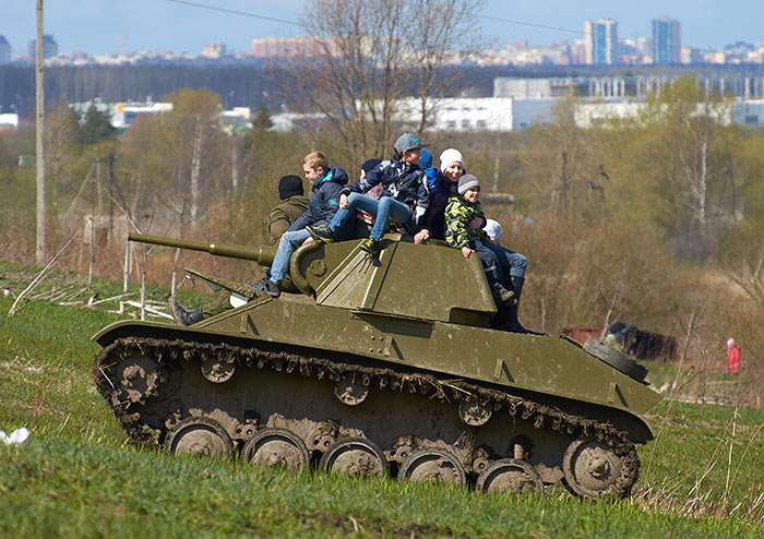 На Зееловских высотах в 1945 году