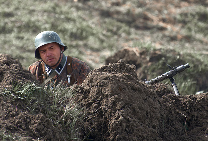 На Зееловских высотах в 1945 году