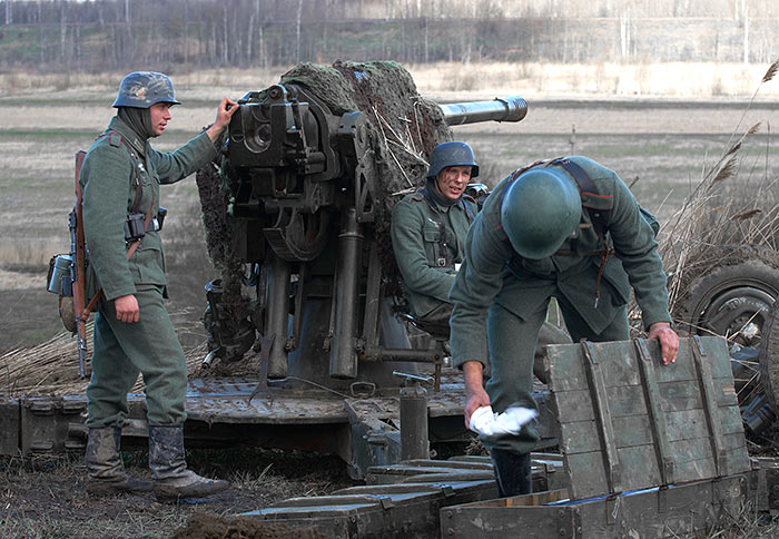 На Зееловских высотах в 1945 году