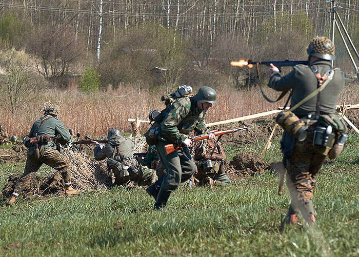На Зееловских высотах в 1945 году