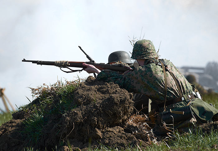 На Зееловских высотах в 1945 году