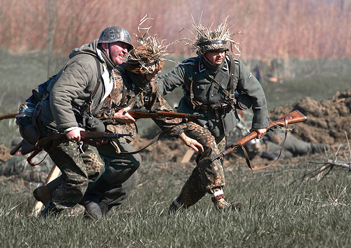 На Зееловских высотах в 1945 году