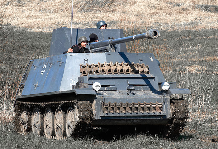 На Зееловских высотах в 1945 году