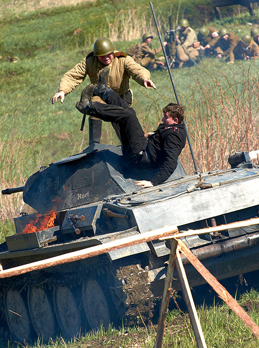 На Зееловских высотах в 1945 году