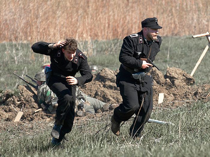 На Зееловских высотах в 1945 году