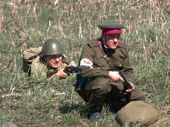 На Зееловских высотах в 1945 году