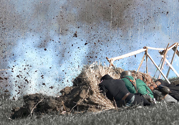 На Зееловских высотах в 1945 году