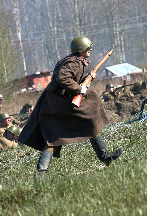 На Зееловских высотах в 1945 году