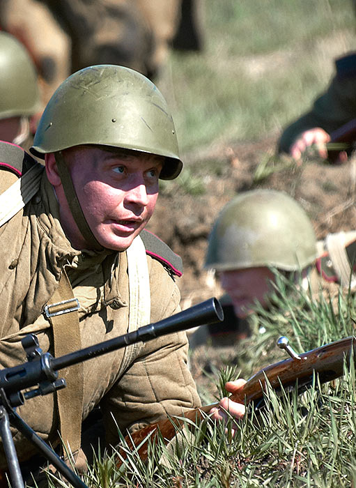 На Зееловских высотах в 1945 году