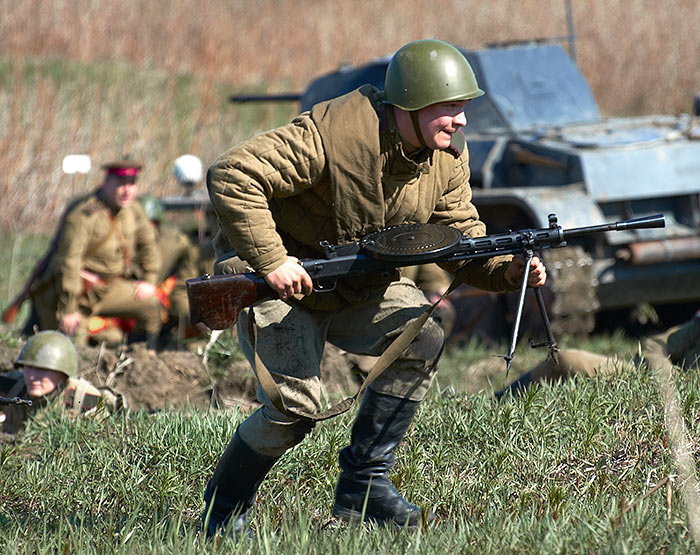 На Зееловских высотах в 1945 году