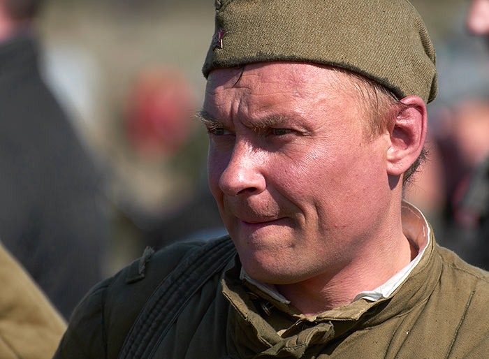 На Зееловских высотах в 1945 году