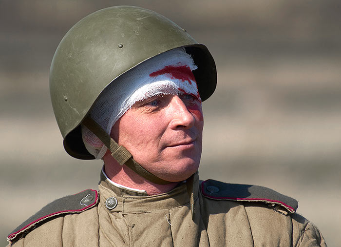 На Зееловских высотах в 1945 году