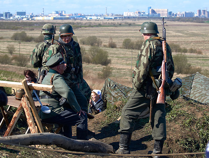 На Зееловских высотах в 1945 году