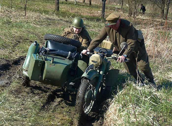 На Зееловских высотах в 1945 году