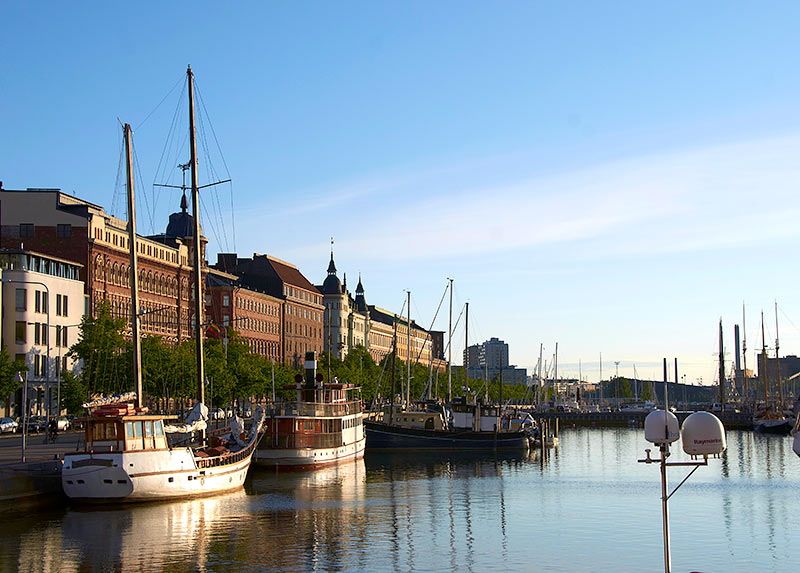 Парусники в Хельсинки