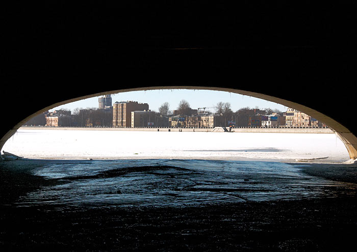 Ледовый переход по рекам и каналам СПб